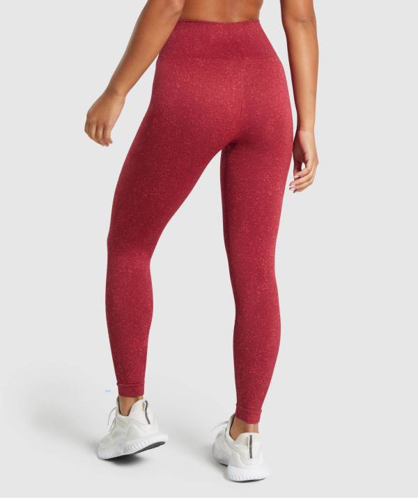 Damske Legíny Gymshark Adapt Fleck Seamless Bordove | FJ4983621